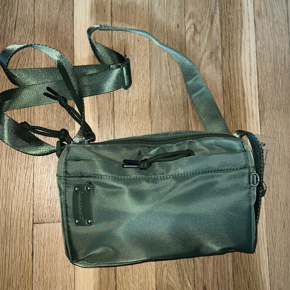 Bearpaw crossbody bag!! Great for the hiker in your life